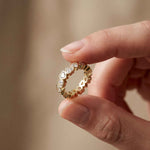 0.23 Ct Heart Cut Bezel Set Promise Ring for Women