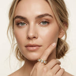 0.23 Ct Oval Cut Full Eternity Bezel Set Band Ring