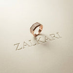1.20 Ct Round Cut Moissanite Men's Pavé Statement Band