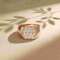 0.91 Ct Round Cut Moissanite Classic Solitaire Ring