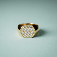 0.91 Ct Round Cut Moissanite Classic Solitaire Ring
