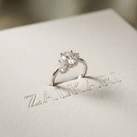 1.55 Ct Oval Cut Moissanite Classic Three Stone Ring