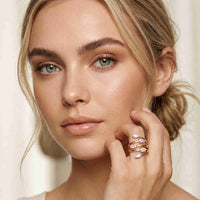 1.20 Ct Marquise Open Wrap Moissanite Ring