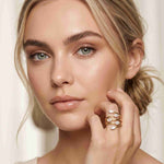 1.20 Ct Marquise Open Wrap Moissanite Ring