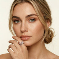 2.00 Ct Marquise Cut Moissanite Butterfly Bloom Statement Ring for Women