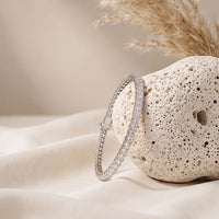 4.55 Ct Princess Cut Moissanite Tennis Bracelet for Women White