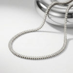 18.50 Ct Marquise Cut Moissanite Leaf Link Tennis Necklace for Women Gold Vermeil (2.5 Micron) White