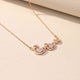 Sterling Silver Swim Ducks Necklace Gold Vermeil (2.5 Micron)