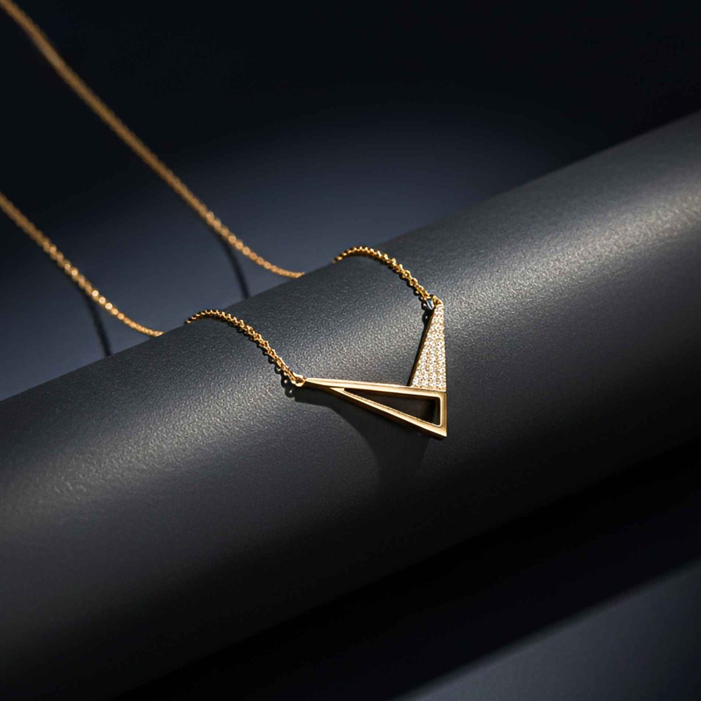 Sterling Silver Cupid's Arrow Necklace