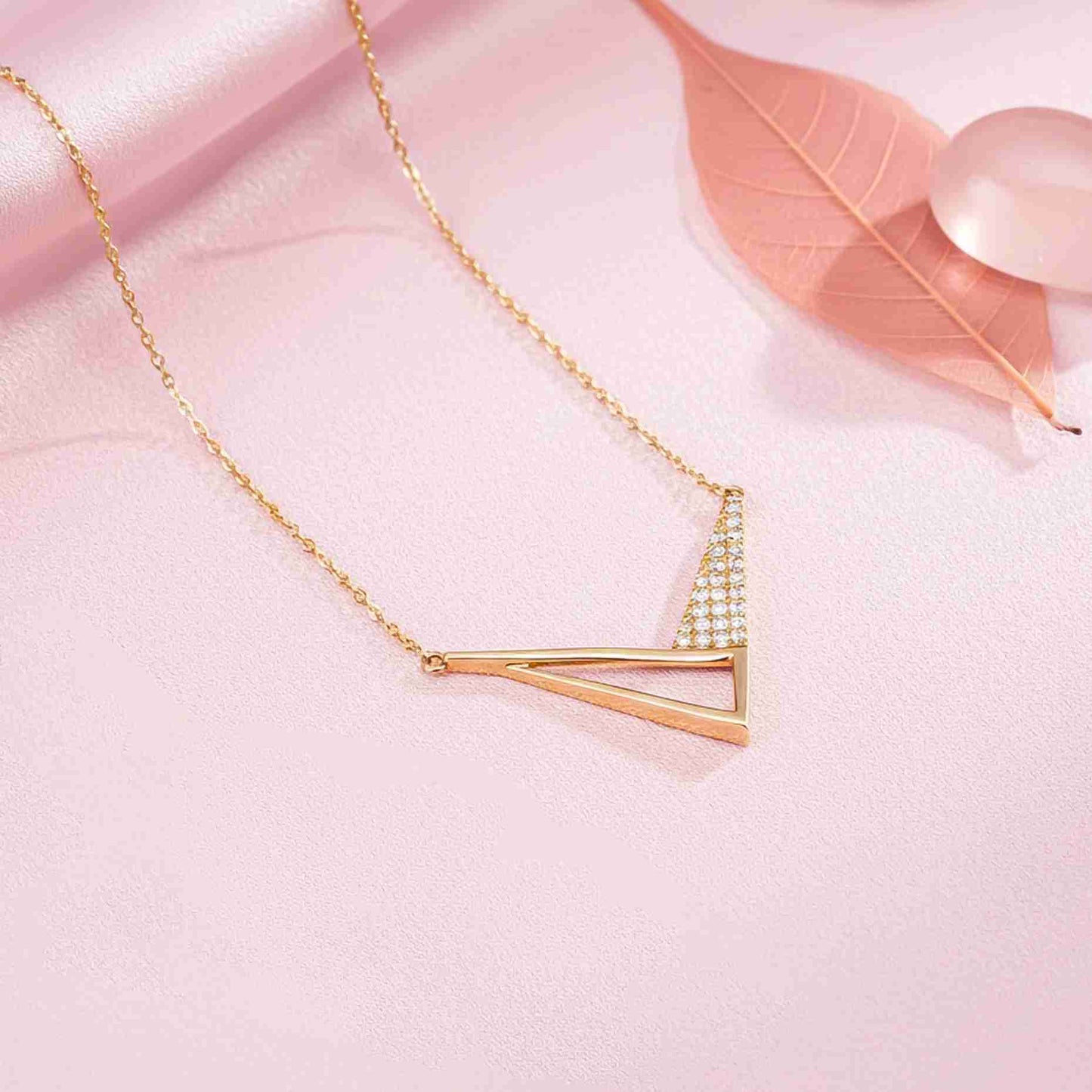 Sterling Silver Cupid's Arrow Necklace