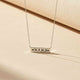 Silver MAMA (Mom) Necklace For Mother's Gold Vermeil (2.5 Micron)