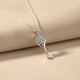 Silver Floral Bouquet Pendant Gold Vermeil (2.5 Micron)