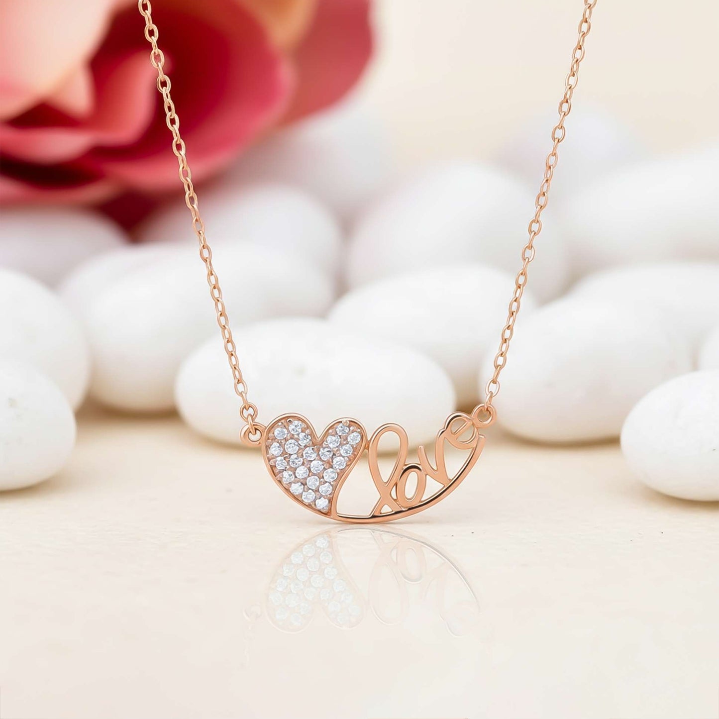 Sterling Silver Love Heart Pendant