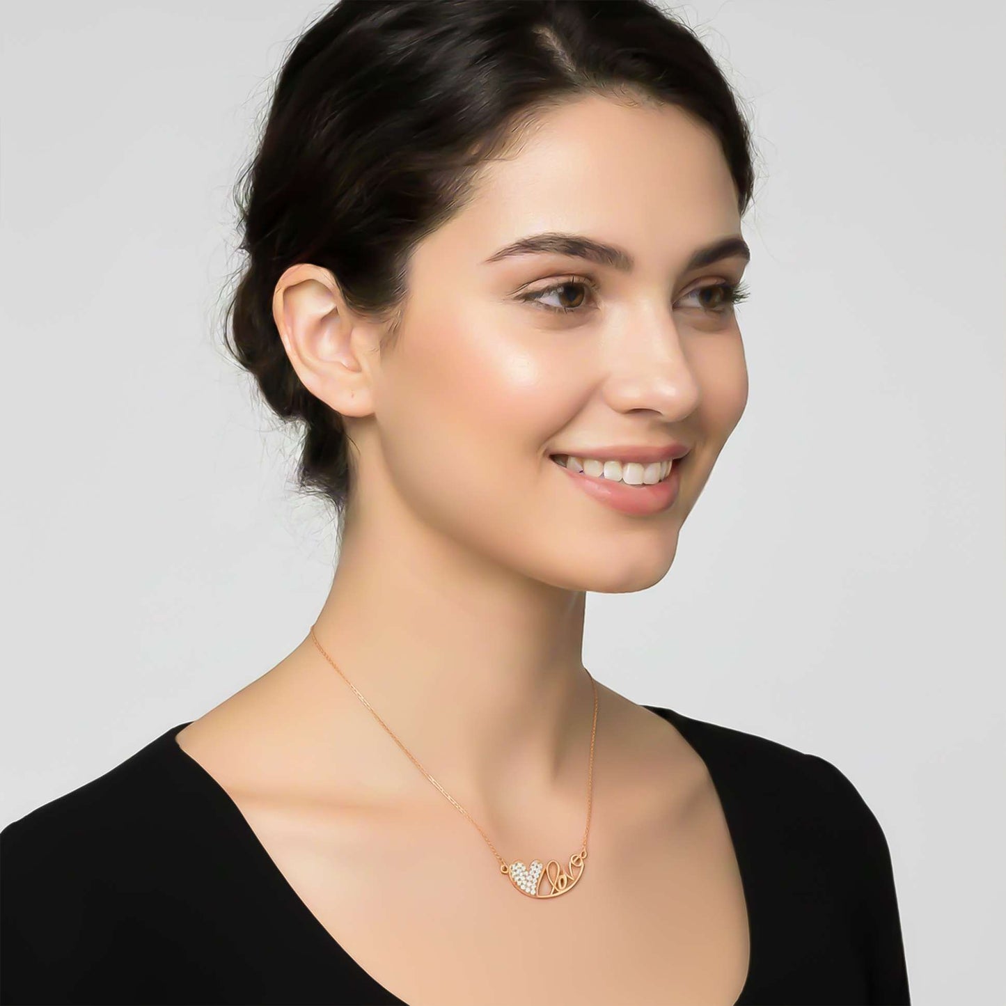 Sterling Silver Love Heart Pendant