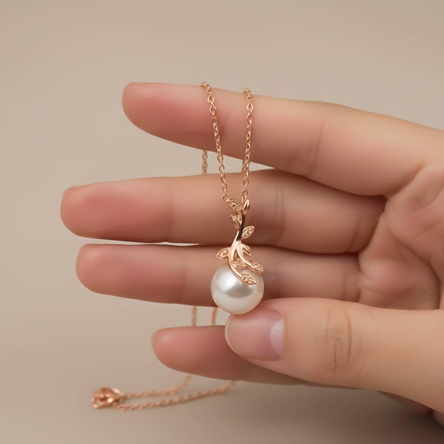 Silver Freshwater Cultured Pearl and Diamond Drop Pendant