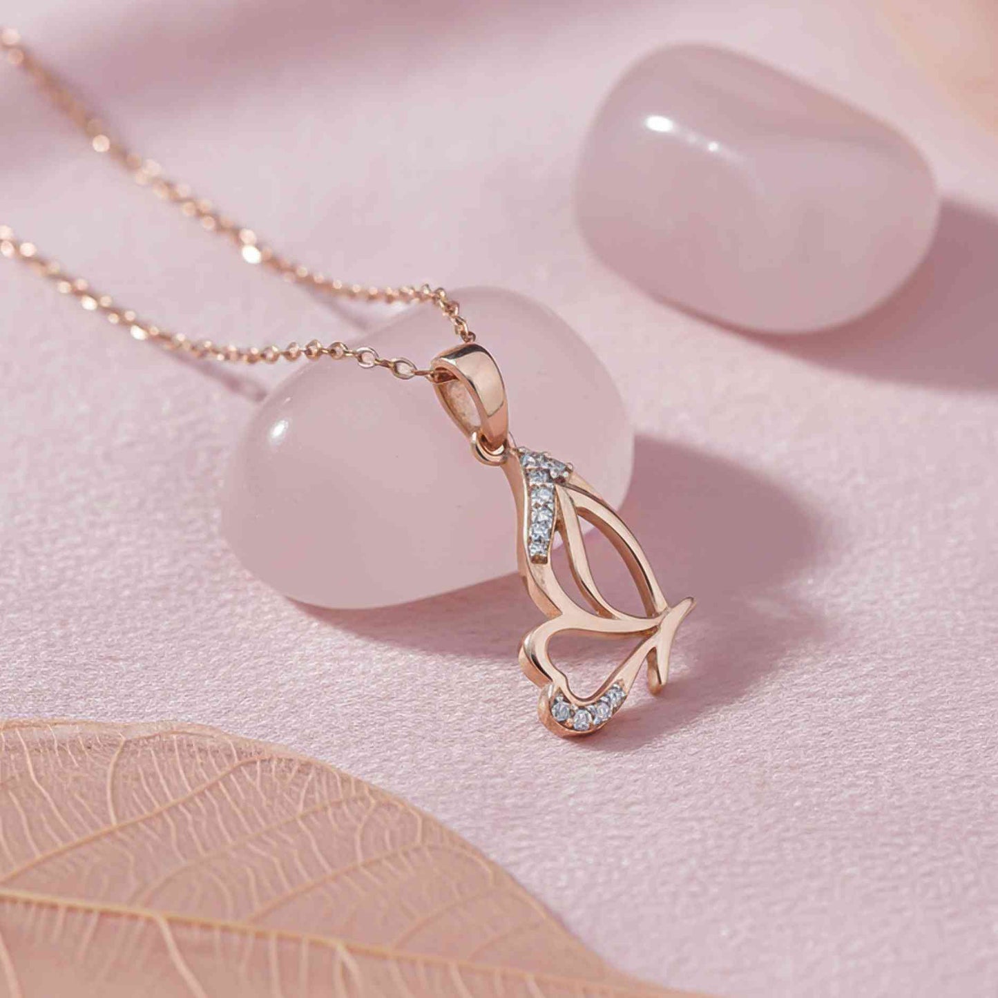 Sterling Silver Butterfly Insect Theme Pendant