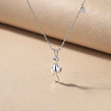 Silver Cute Cat Pendant Gold Vermeil (2.5 Micron)