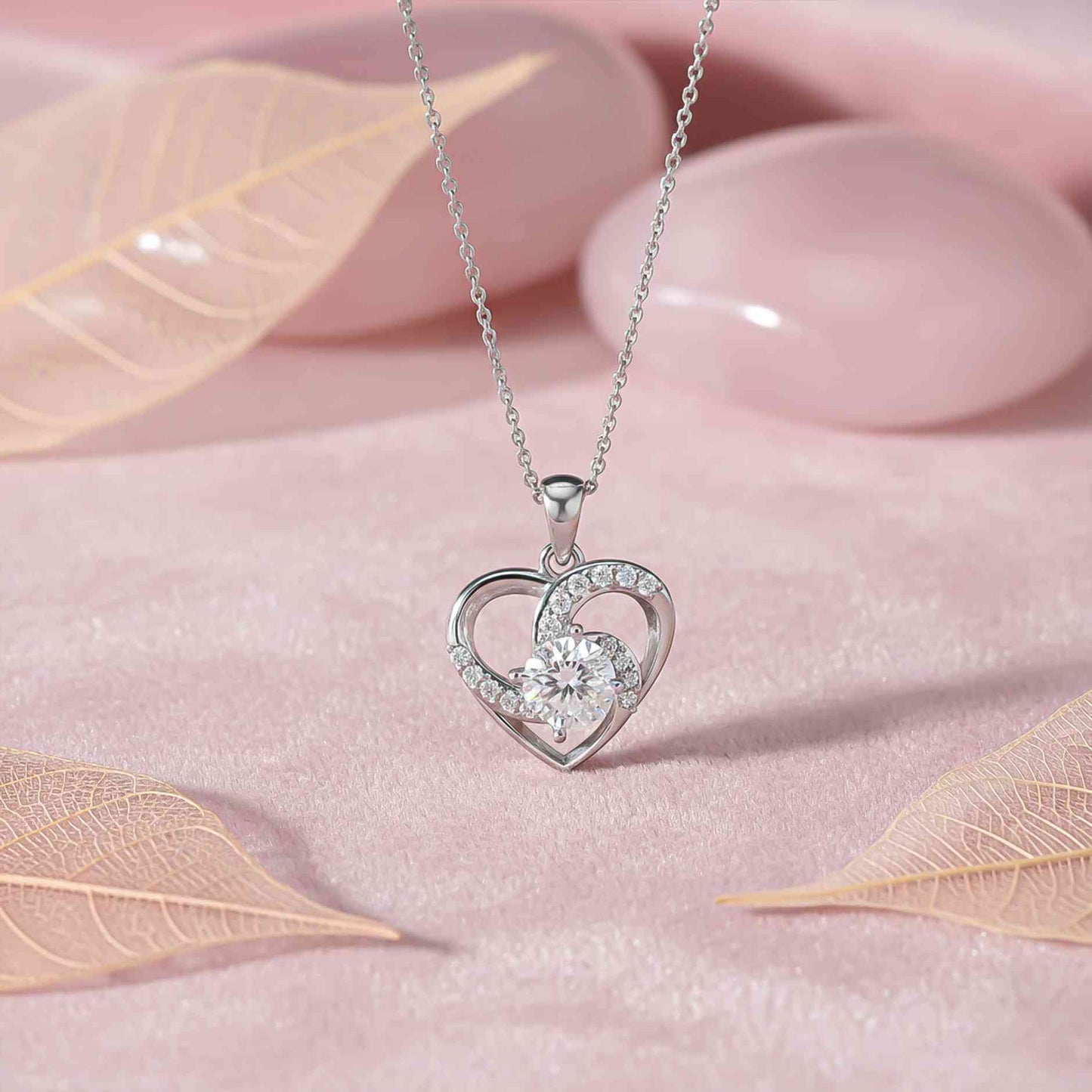 Sterling Silver Heart Love Pendant