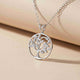 Silver Personalized Family Tree Pendant Gold Vermeil (2.5 Micron)
