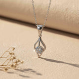 Sterling Silver Falling Dew Pendant Gold Vermeil (2.5 Micron)