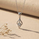 Sterling Silver Falling Dew Pendant Gold Vermeil (2.5 Micron)