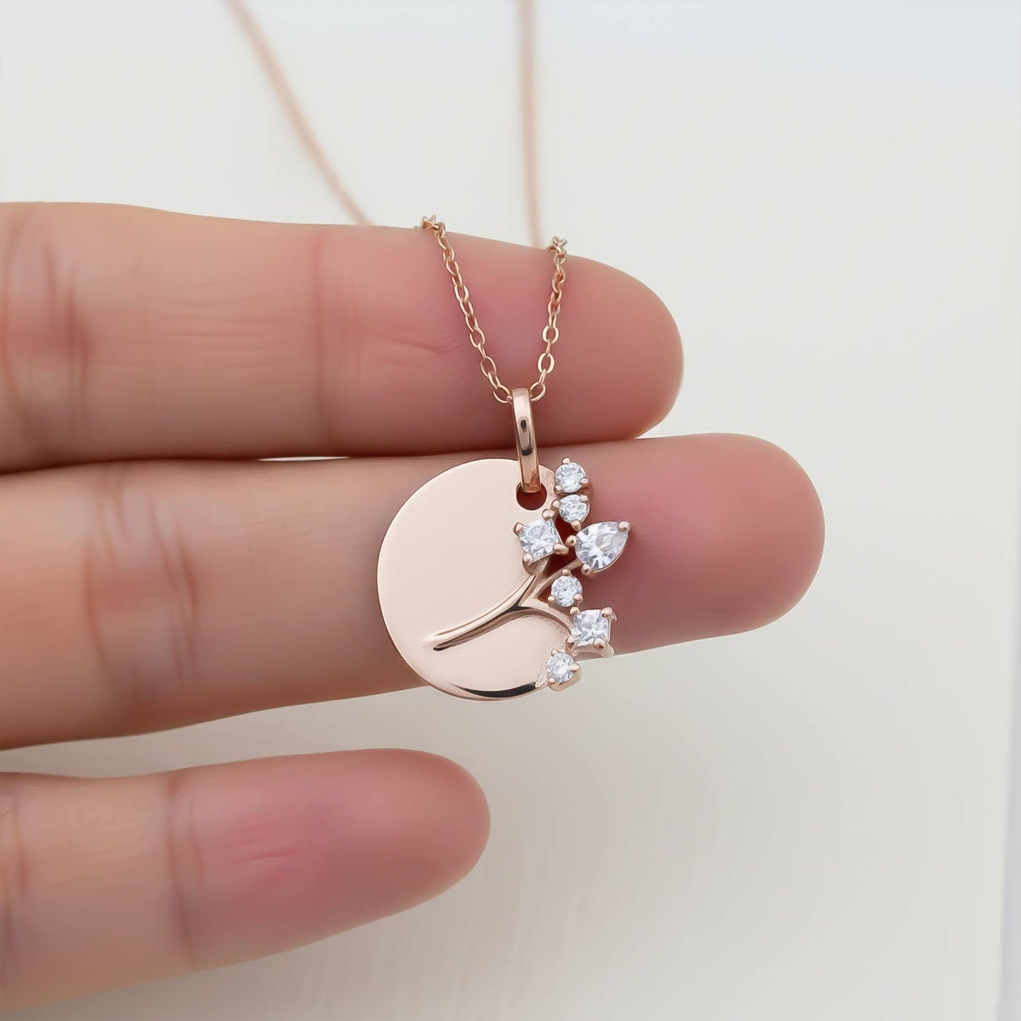 Sterling Silver Family Tree Pendant