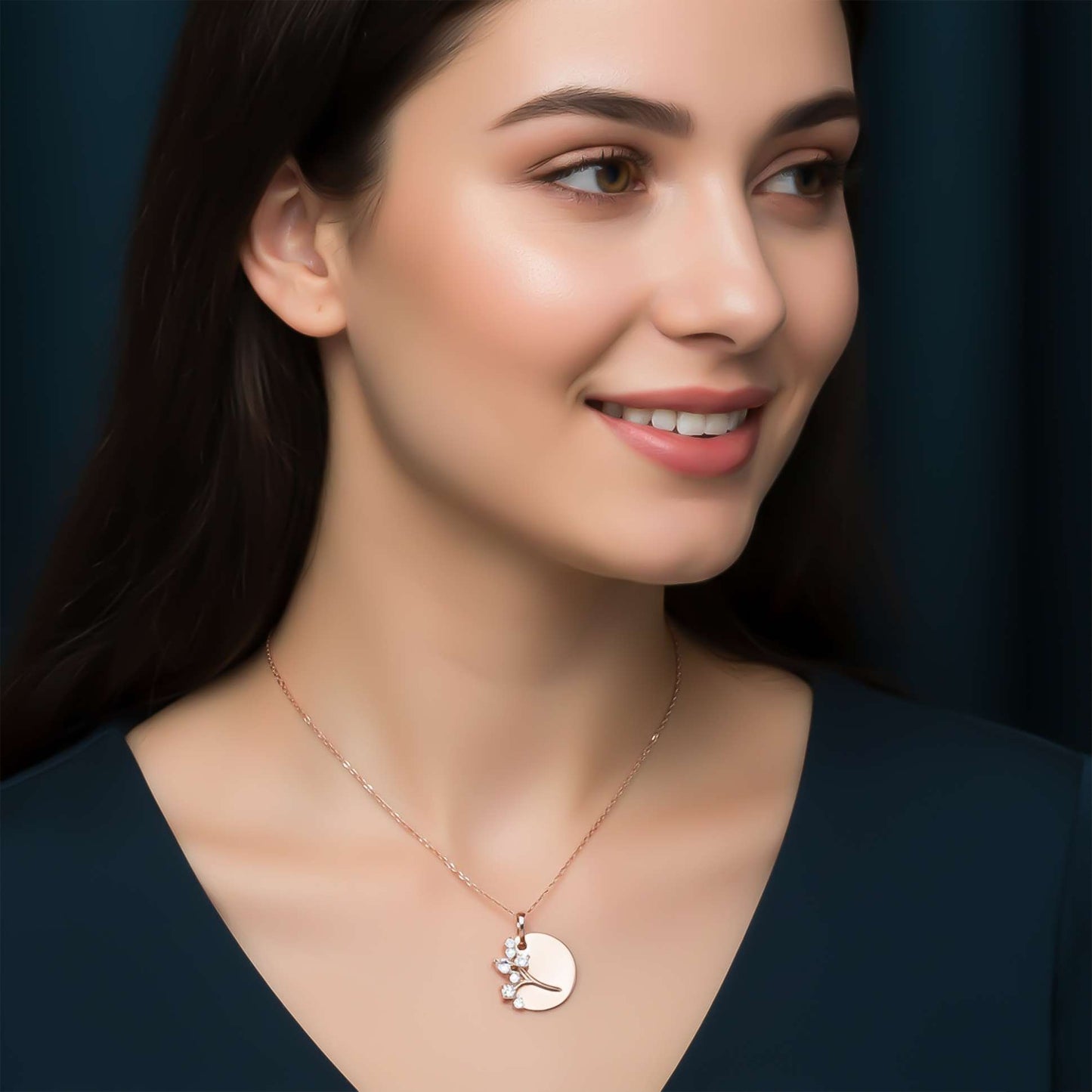 Sterling Silver Family Tree Pendant