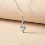 Silver Moonlight Diamond Pendant Gold Vermeil (2.5 Micron)