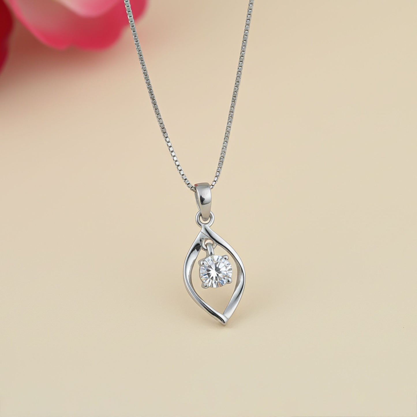Silver Bling Queen Pendant
