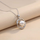 Silver Nature Soul Pearl Pendant Gold Vermeil (2.5 Micron)