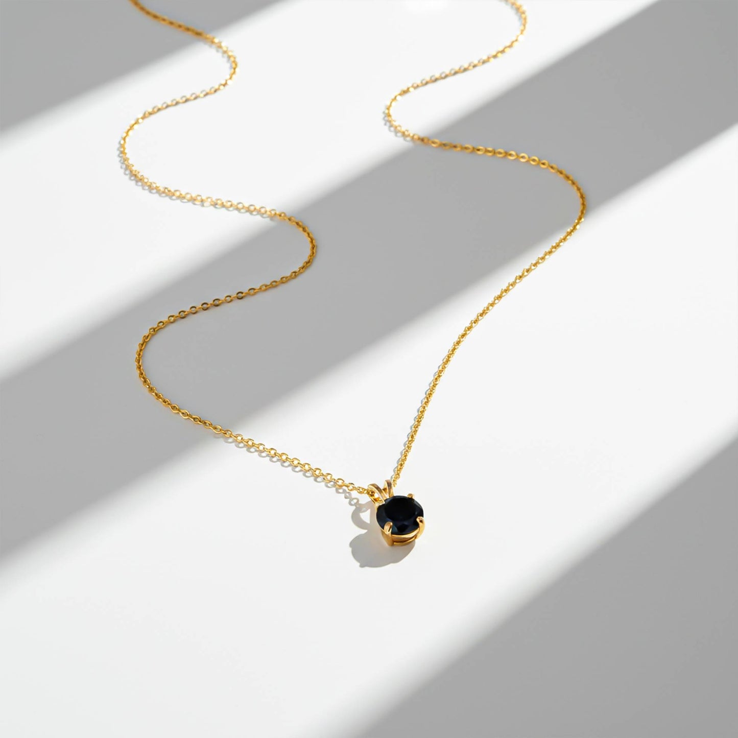 Silver Black Diamond Spherical Pendant