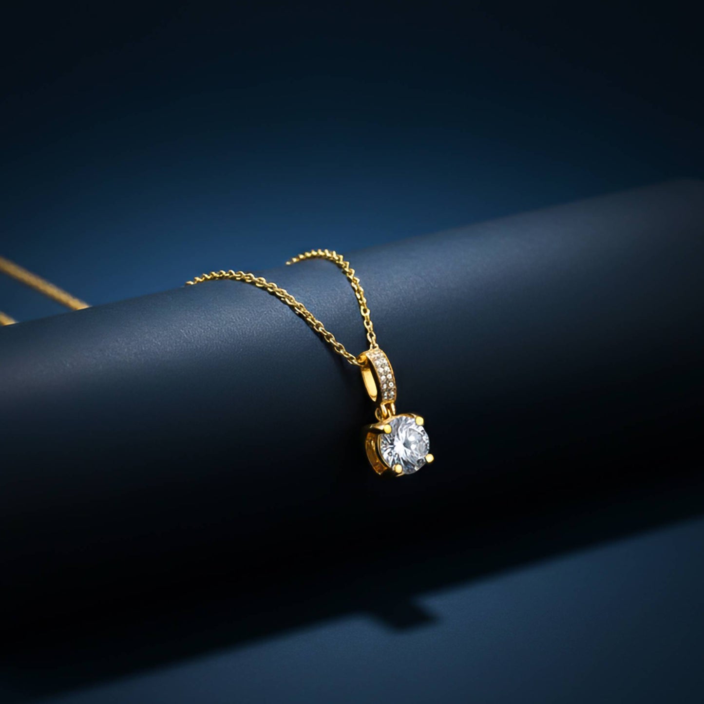 Silver Classic Pendant For Women's