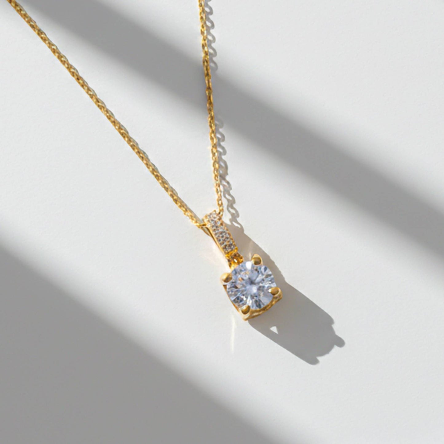 Silver Classic Pendant For Women's
