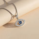 Silver Evil Eye Pendant Gold Vermeil (2.5 Micron)