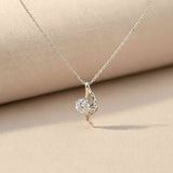 Silver Strand Pendant For Girls Gold Vermeil (2.5 Micron)