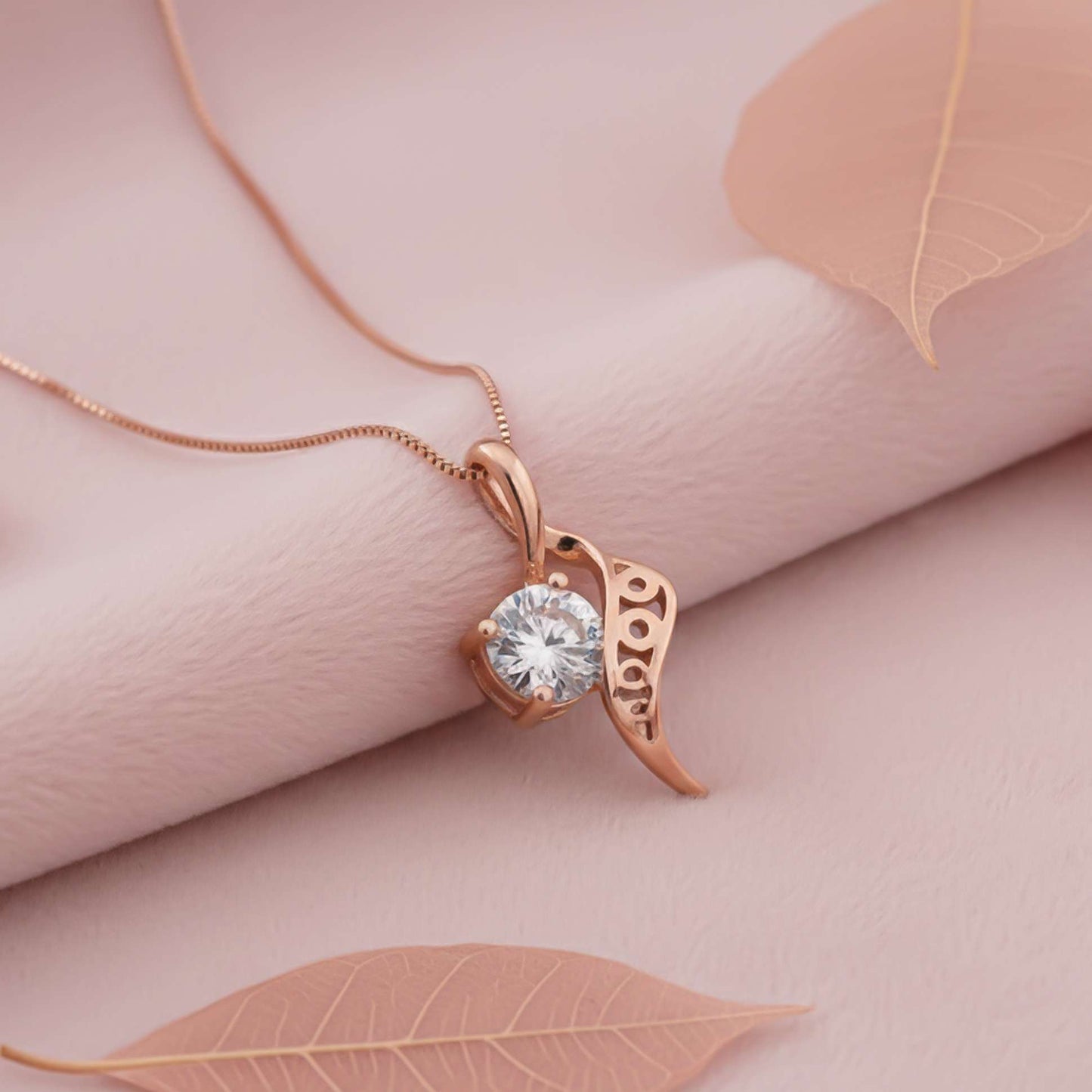 Silver Strand Pendant For Girls