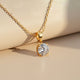 Sterling Silver Kohinoor Pendant Gold Vermeil (2.5 Micron)