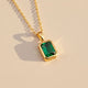 Sterling SilverEvergreen Solitaire Pendant Gold Vermeil (2.5 Micron)