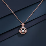 Silver Water Drop Pendant Gold Vermeil (2.5 Micron)