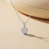 Silver Graceful Compass Pendant Gold Vermeil (2.5 Micron)