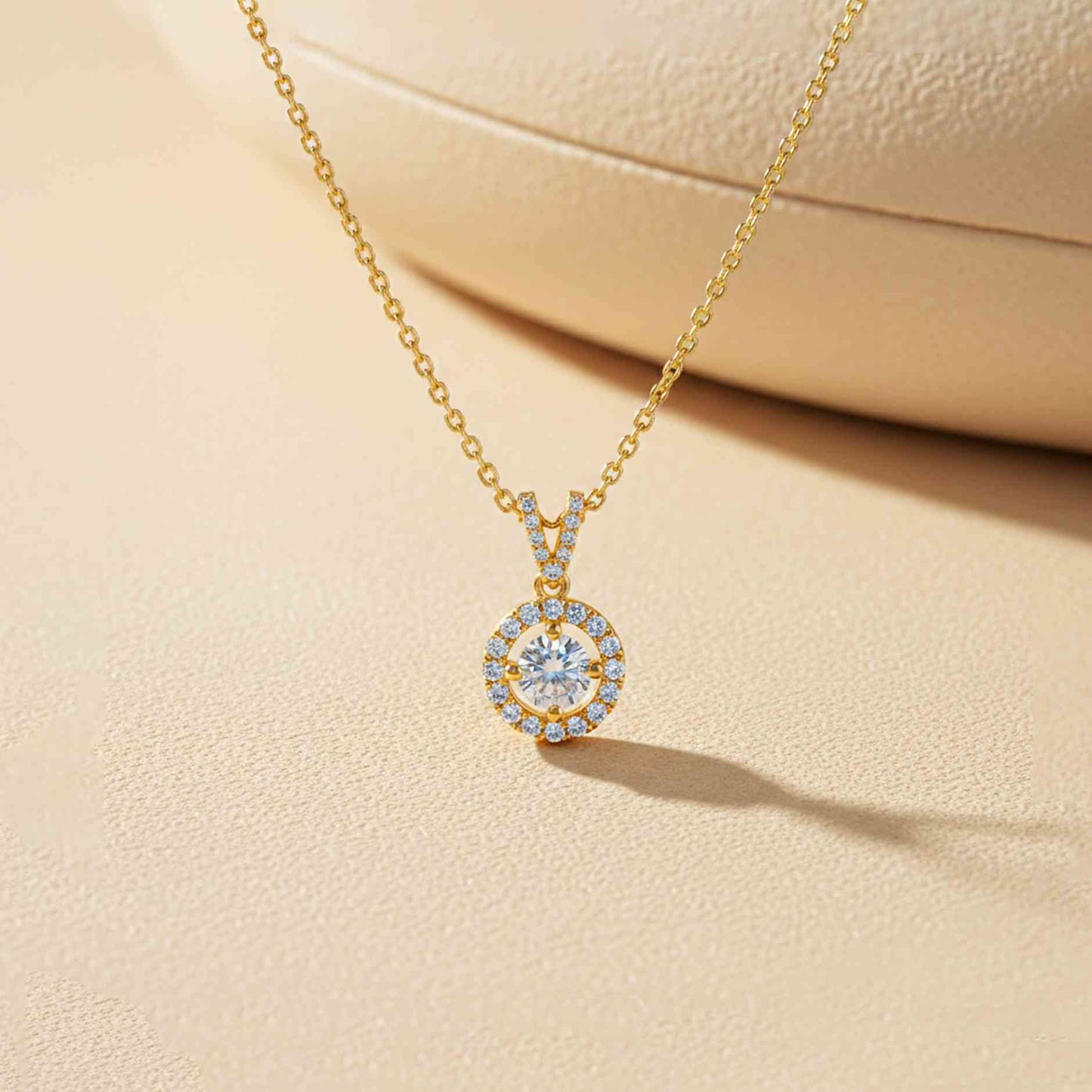 Silver Graceful Compass Pendant
