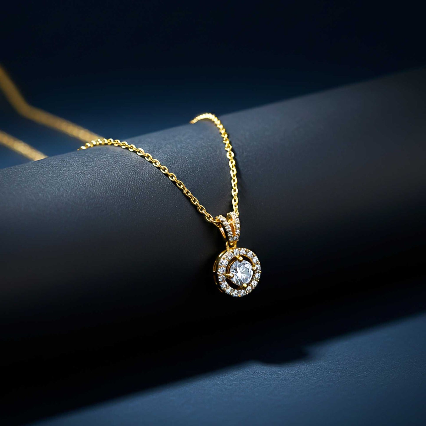 Silver Graceful Compass Pendant