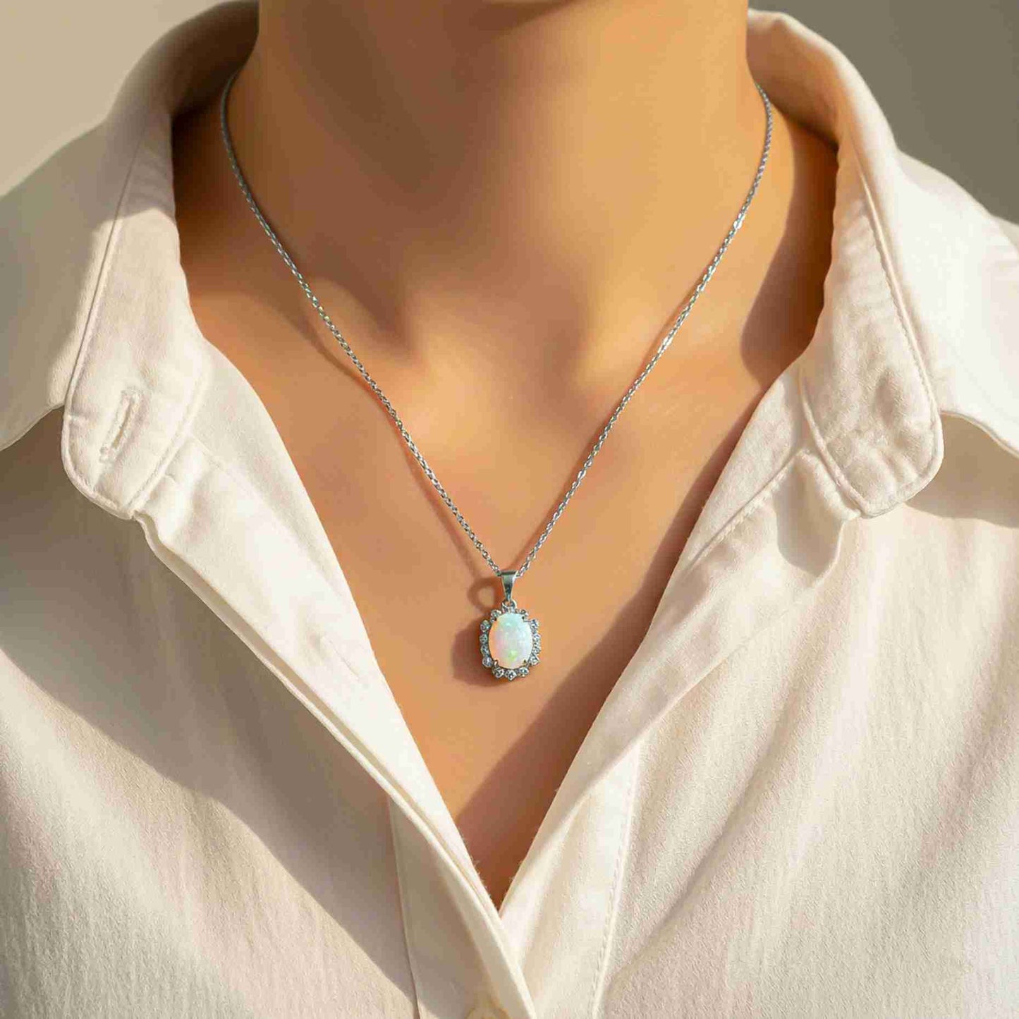 Silver Snow Queen Pendant Gold Vermeil