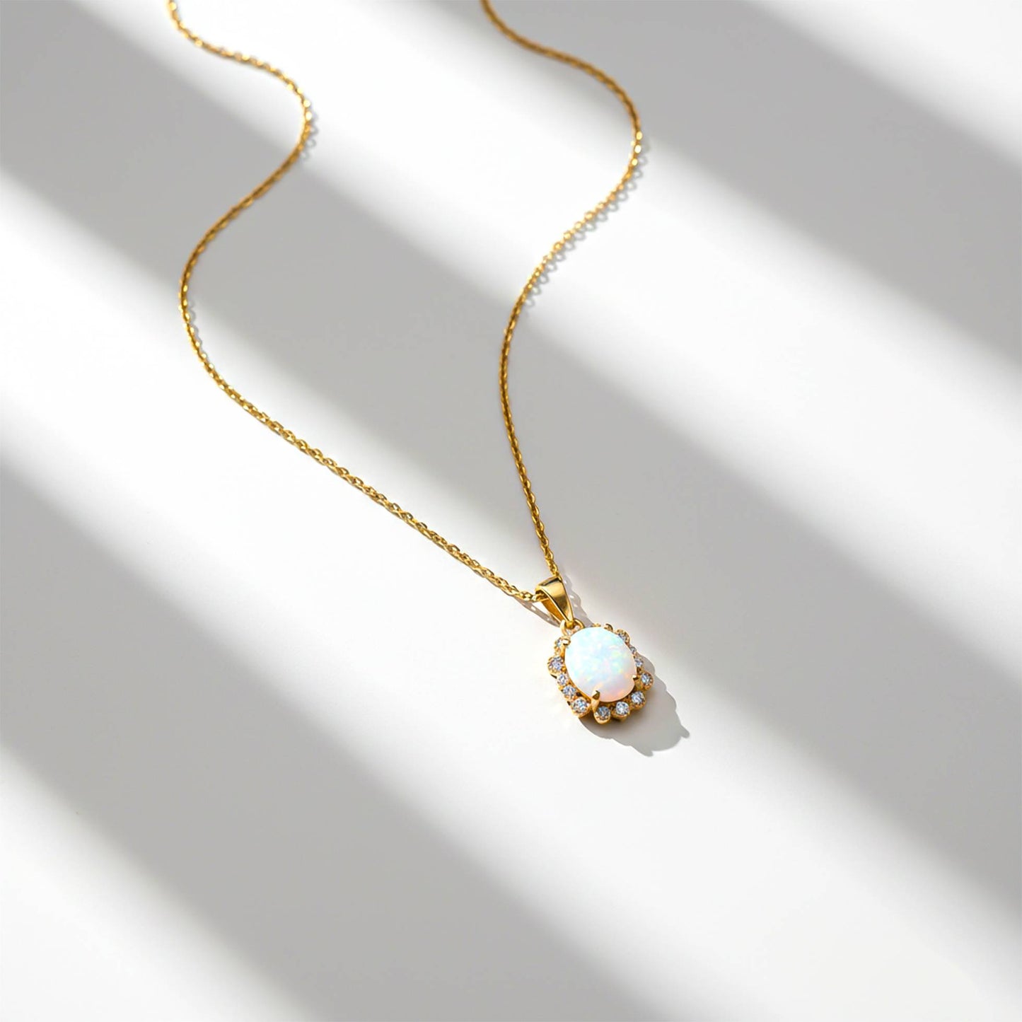 Silver Snow Queen Pendant Gold Vermeil