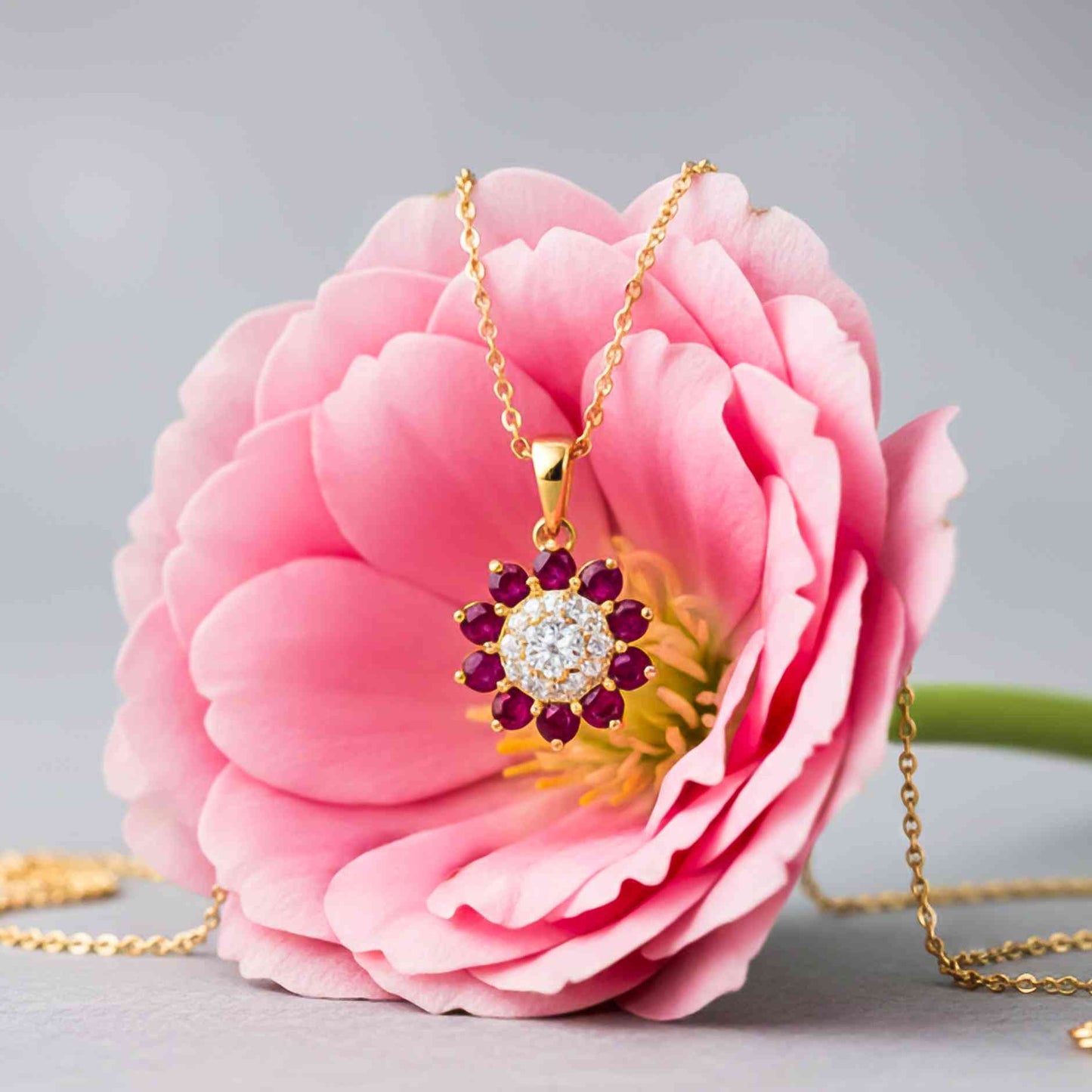 Silver Flory Penache Pendant