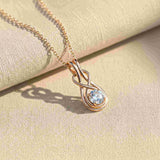 Silver Infinity Knot Pendant Gold Vermeil (2.5 Micron)