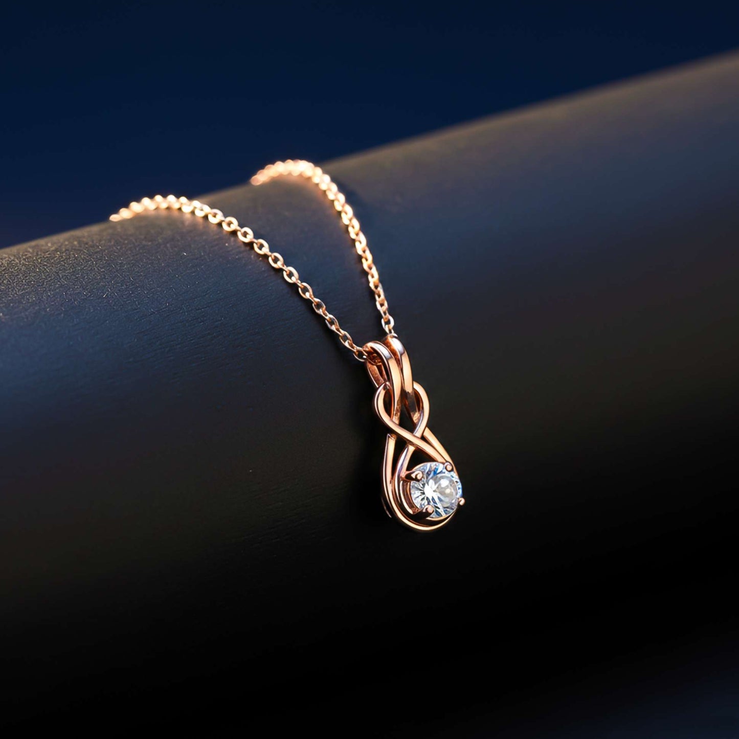 Silver Infinity Knot Pendant