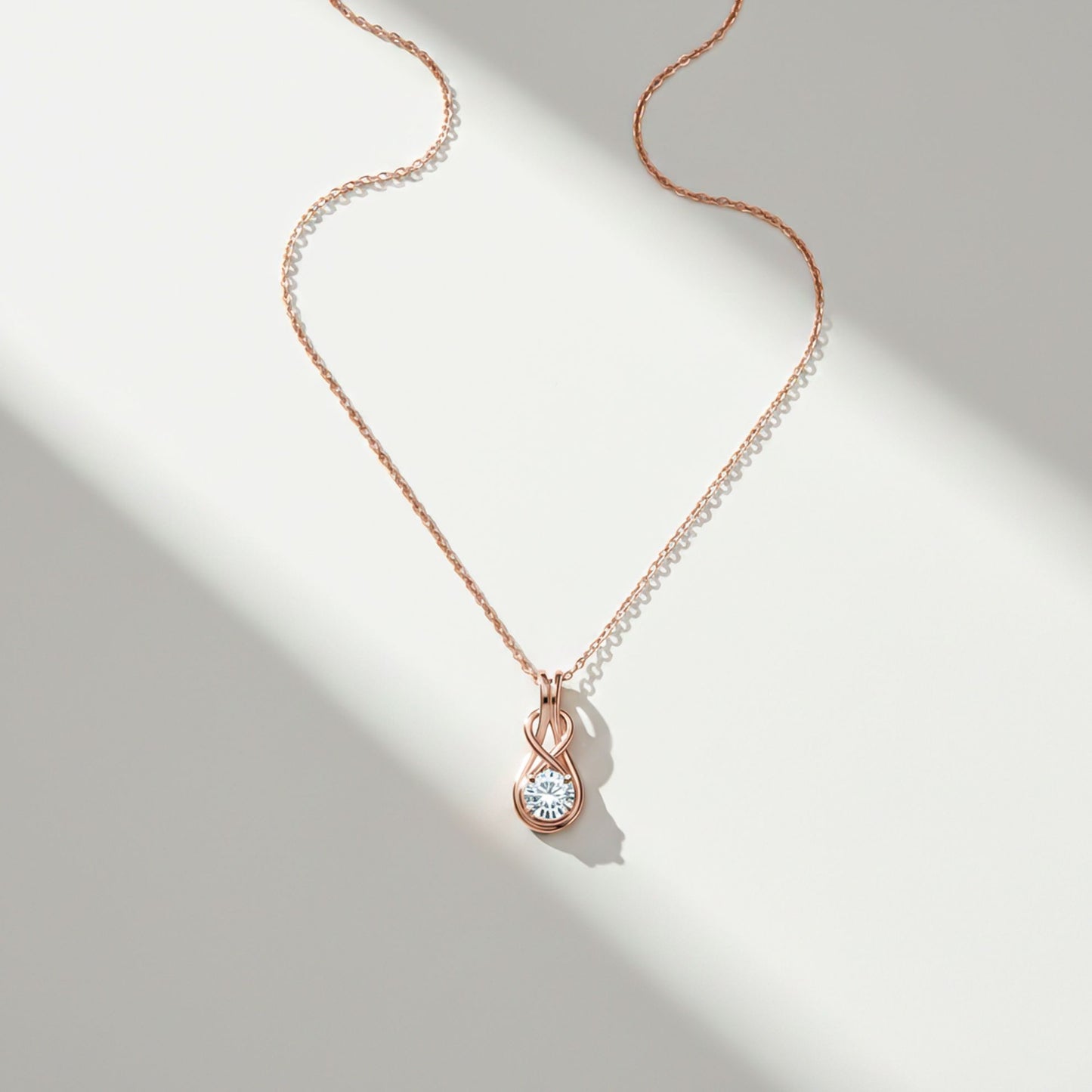 Silver Infinity Knot Pendant