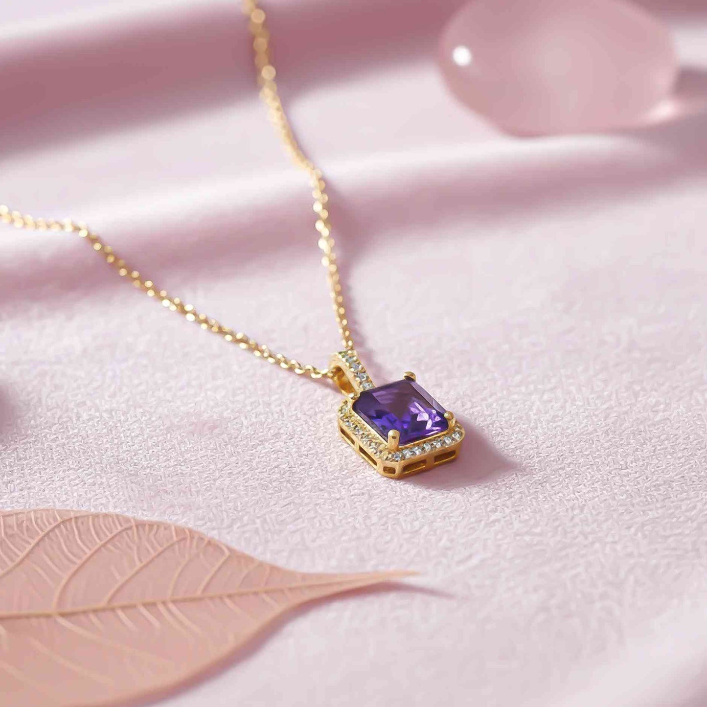 Silver Midnight Blue Sapphire Pendant