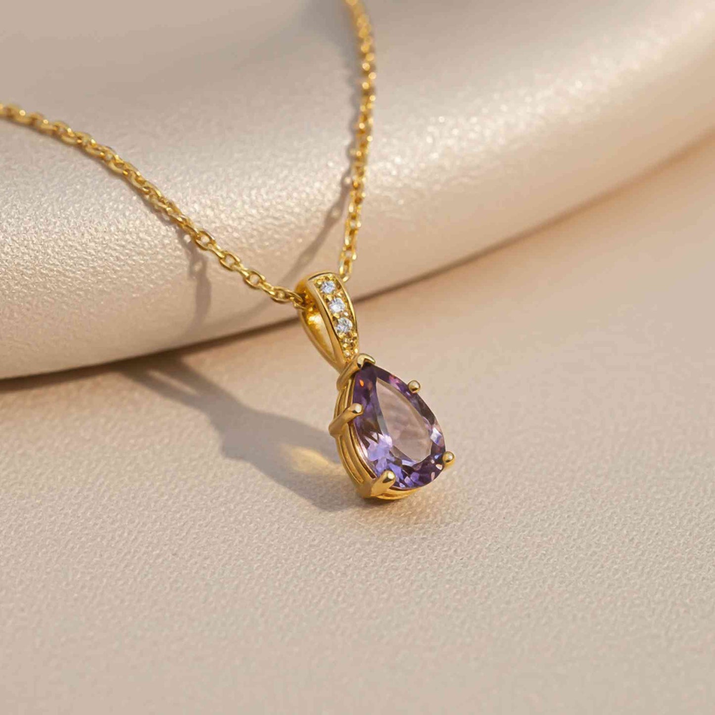 Silver Tanzanite Solitary Pendant